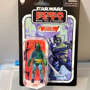 Star Wars Bobba Fett Vintage Comic Art -Kenner---Target Exclusive